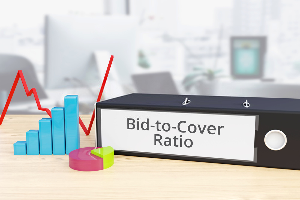 نسبت bid to cover ratio اوراق قرضه آمریکا