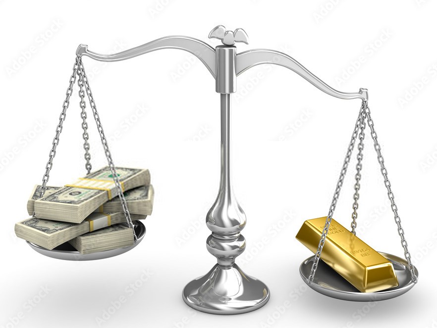 طلا در برابر دلار