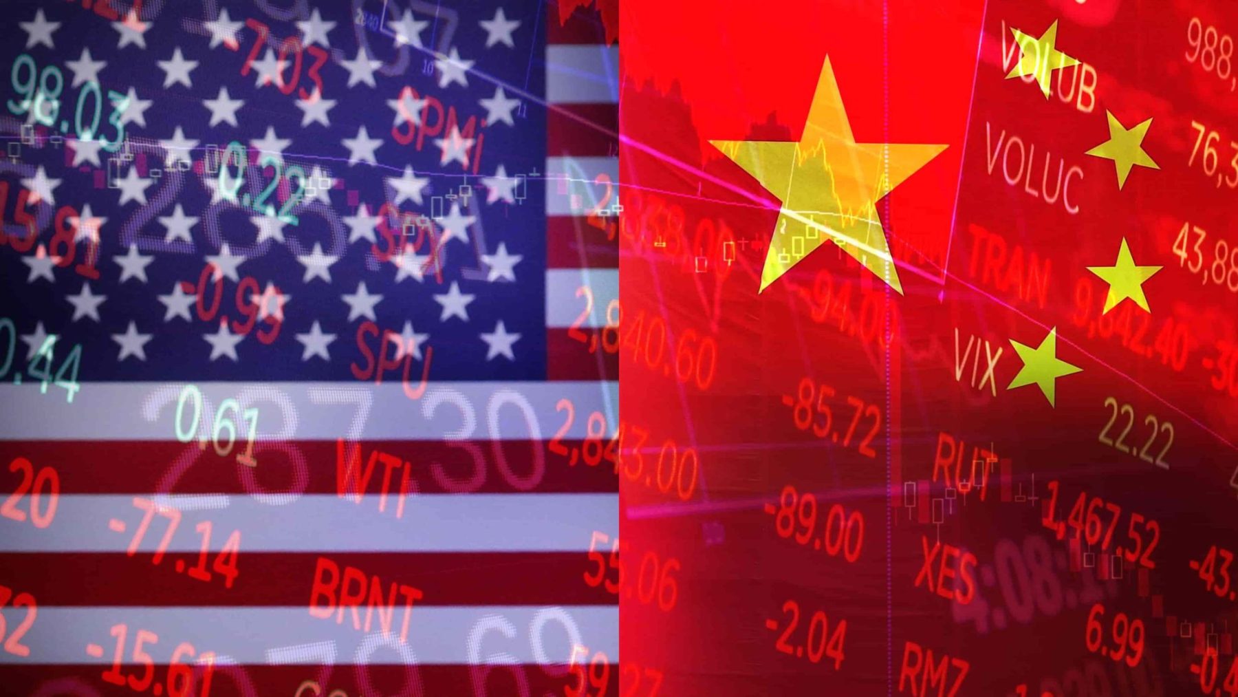 رابطه اقتصادی بین چین و آمریکا