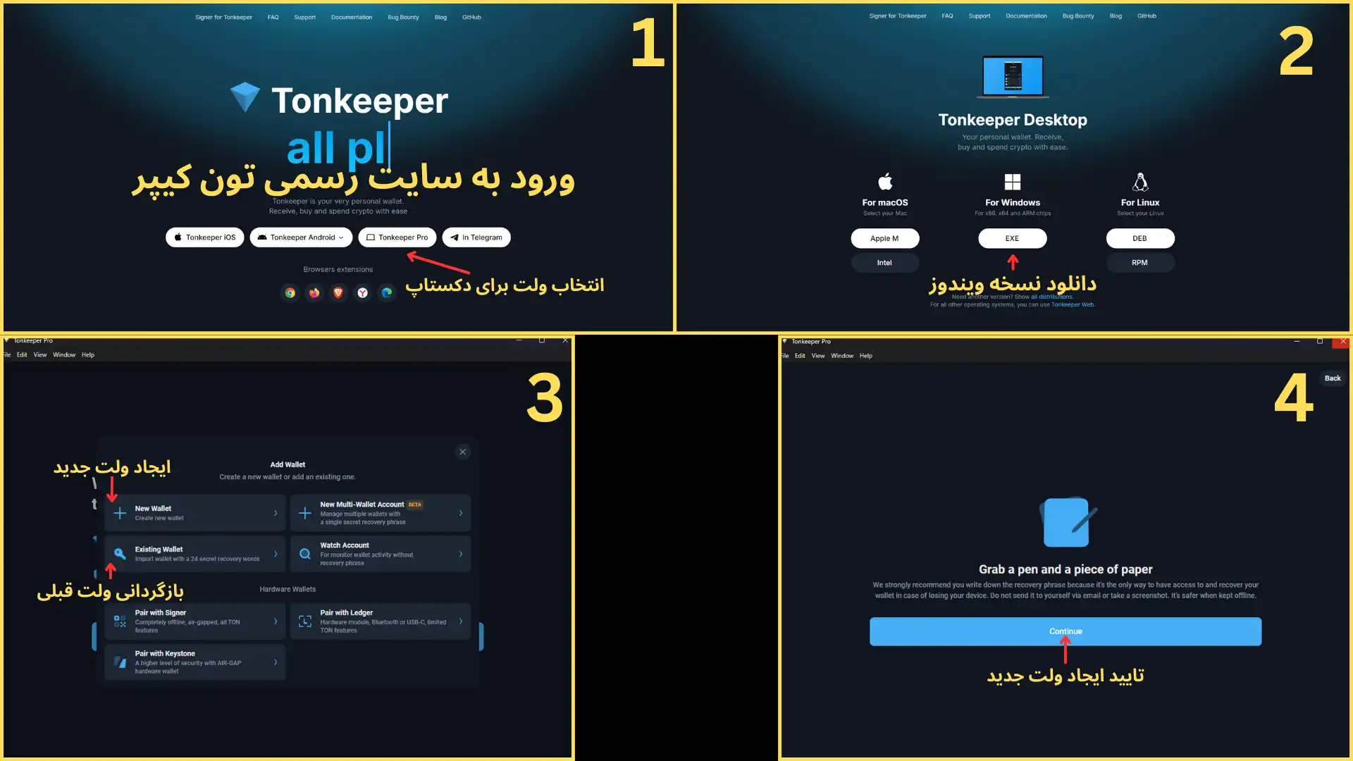 کیف پول تون کیپر
