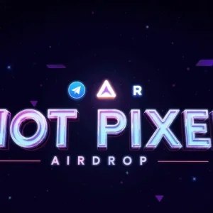 ایردراپ نات پیکسل Not Pixel چیست؟ آموزش بازی Not Pixel