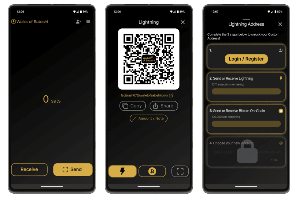 کیف پول لایتنینگ بی‌کوین