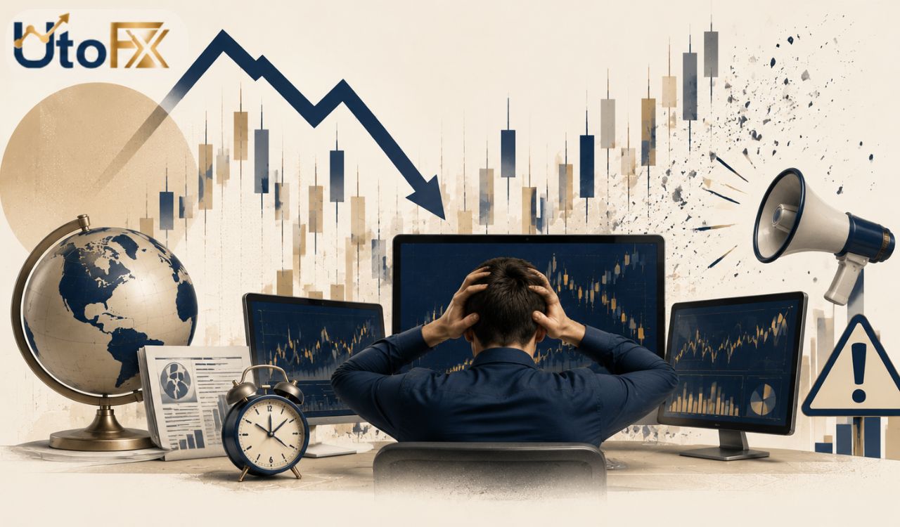 اورترید چیست و چرا بعد از اخبار اقتصادی بیشتر اتفاق می‌افتد؟