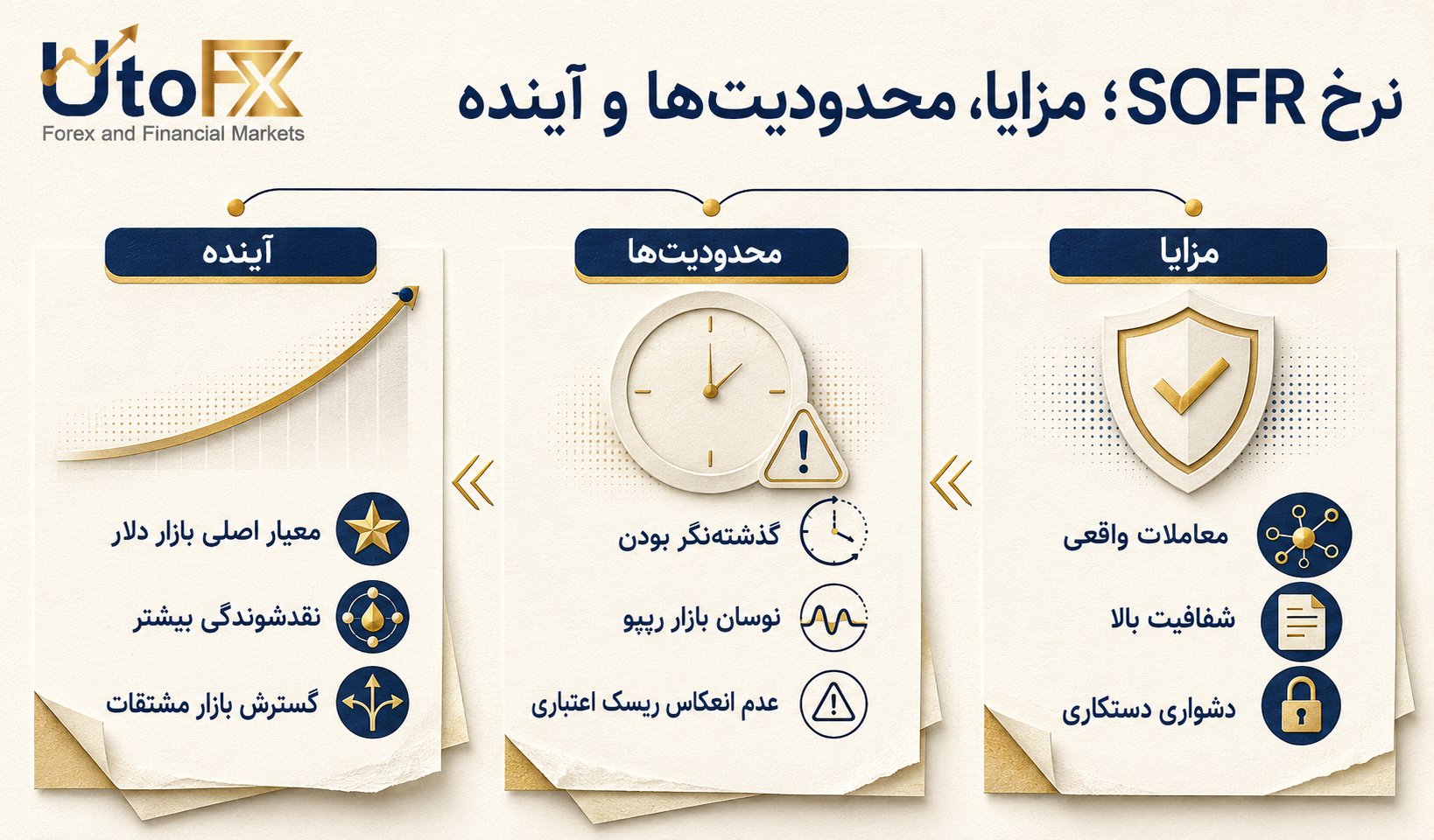 مزایا، محدودیت‌ها و آینده نرخ SOFR چیست؟