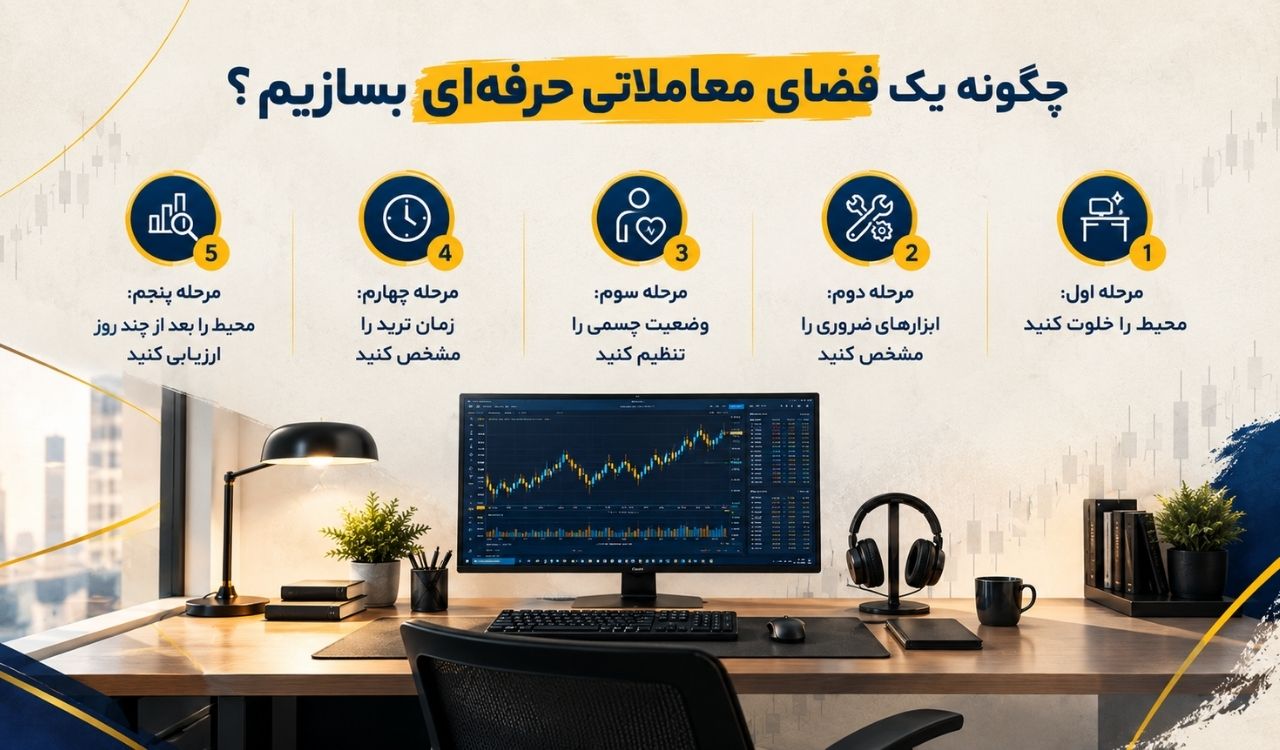 چگونه یک فضای معاملاتی حرفه‌ای بسازیم؟